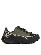 Buty sportowe męskie - Salomon Buty Thundercross GORE-TEX L47383400 Zielony - miniaturka - grafika 1