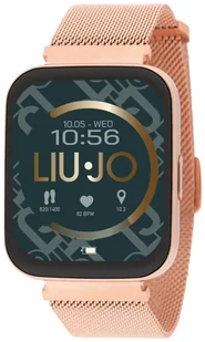 LIU JO SWLJ084 Voice Slim Różowe Złoto - Smartwatch - miniaturka - grafika 1