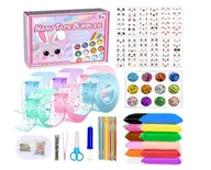 Masy plastyczne - Zestaw do robienia baniek mydlanych Magiczna taśma z brokatem - miniaturka - grafika 1