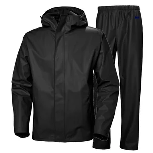Męski komplet przeciwdeszczowy Helly Hansen Moss, czarny - Pozostała odzież narciarska - miniaturka - grafika 1