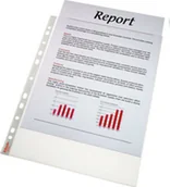 Koszulki na dokumenty - Esselte Plastlomme Esselte A5 0,85mm premium præg 10stk/pak - 10 stk. - miniaturka - grafika 1