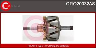 Wirnik, alternator Casco - Alternatory CRO20032AS - Alternatory - miniaturka - grafika 1