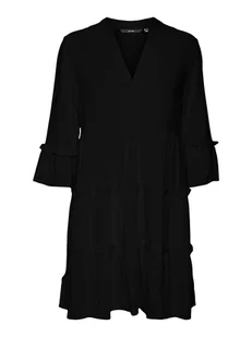 Vero Moda Sukienka w kolorze czarnym - Sukienki - miniaturka - grafika 1