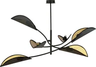 Lampy sufitowe - Lampa wisząca Orno PETALO lampa wisząca, moc max.6x40W, E14, czarno-złota - miniaturka - grafika 1