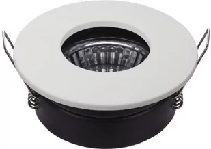 Candellux Lighting białe oczko halogenowe SH-12 WH 2258898 okrągłe łazienkowe IP65 do kabiny prysznicowej 2258898 - Oprawy, klosze i abażury - miniaturka - grafika 1