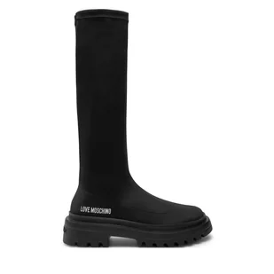 Kozaki LOVE MOSCHINO JA26025G1LIMZ000 Czarny - Kozaki damskie - miniaturka - grafika 1