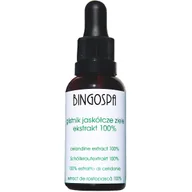 Balsamy i kremy do ciała - BINGOSPA, Kurzajki Brodawki Glistnik Jaskółcze Ziele Ekstrakt 100%, 30 Ml - miniaturka - grafika 1