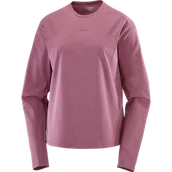 Koszulki sportowe damskie - KOSZULKA DAMSKA SALOMON TRACKLINE LS W C26503 - miniaturka - grafika 1