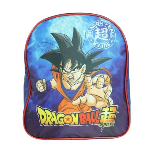 Plecak Dragon Ball Z 30x26x10, idealny do szkoły i wypoczynku, super bohater i praktyczny design, granatowy, Torba