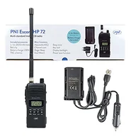 Anteny samochodowe - Zestaw stacji radiowej CB PNI Escort HP 72 z zasilaczem 12V-24V i anteną zewnętrzną - miniaturka - grafika 1