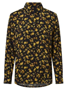 Tommy Hilfiger - Bluzka damska, żółty|niebieski - Koszule damskie - miniaturka - grafika 1