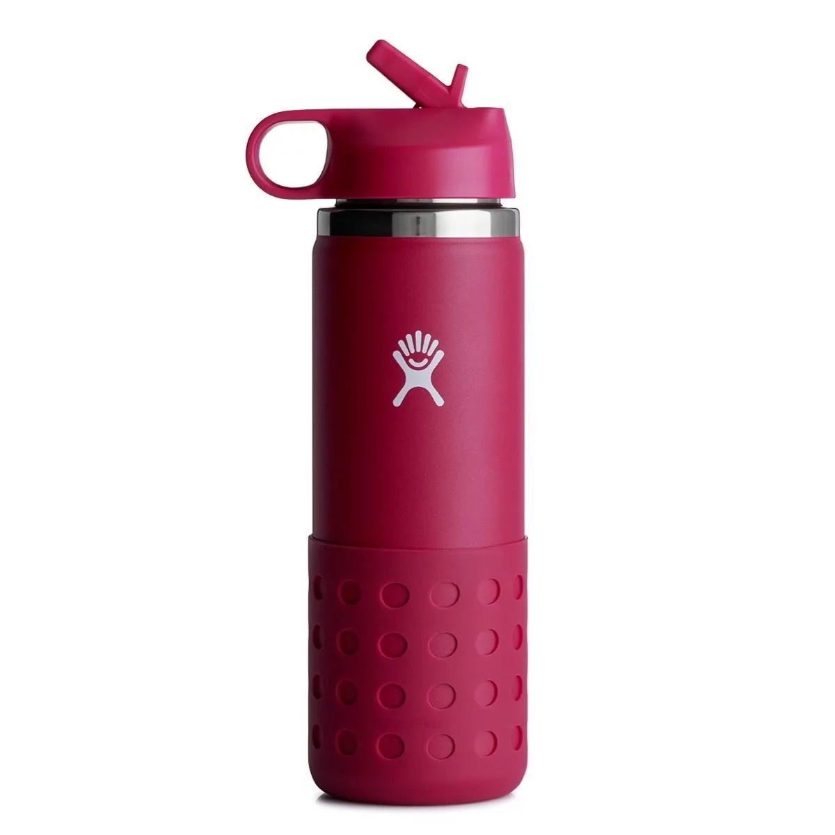 Hydro Flask Butelka Dziecięca Kids Wide Mouth Straw Lid & Boot 591 Ml Snapper