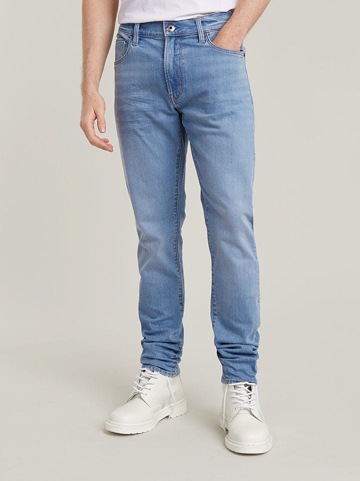 G-Star Dżinsy - Slim fit - w kolorze błękitnym