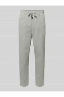 Spodnie męskie - Spodnie sztruksowe o kroju tapered z mieszanki bawełny model LINUS - Only & Sons - miniaturka - grafika 1