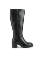 Kozaki damskie - Geox Kozaki D Damiana D26QCJ 00043 C9999 Czarny - miniaturka - grafika 1