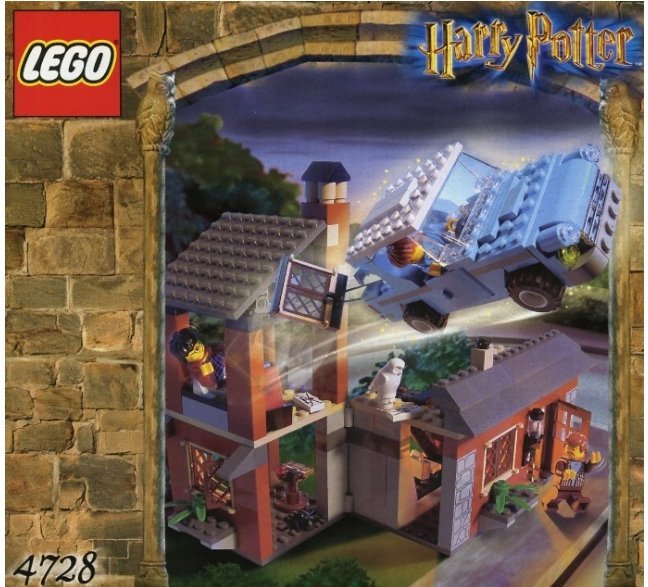 LEGO Harry Potter 4728 Escape from Privet Drive