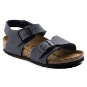 Sandały damskie - Sandały Birkenstock New York BS Jr 0087771 - miniaturka - grafika 1