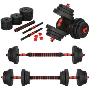 Springos Hantle do ćwiczeń 20 kg regulowany zestaw 2x10kg FA1650 - Hantle i ciężarki - miniaturka - grafika 1