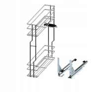 Meble modułowe i akcesoria - Kosz Cargo Mini Dolny 2 Półki Rejs Variant Multi Do Szafki 200MM L450 Efekt - miniaturka - grafika 1