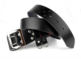 Pasek Męski Skórzany Oficer PolskaGalanteria Skóra Licowa Czarny 85 cm / 105 cm - Paski Pasek Męski Skórzany Oficer PolskaGalanteria Skóra Licowa Czarny 85 cm / 105 cm - Paski - miniaturka - grafika 1