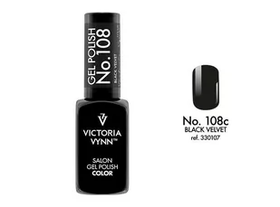 GEL POLISH 108 Black Velvet Victoria Vynn - Lakiery hybrydowe - miniaturka - grafika 1