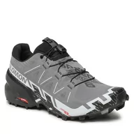 Buty sportowe męskie - Buty Salomon Speedcross 6 L41738000 Quiet Shade/Black/Pearl Blue - miniaturka - grafika 1