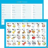 Atlasy i mapy - Podkładka edukacyjna alfabet - miniaturka - grafika 1