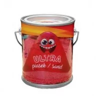 Masy plastyczne - Ultra piasek puszka 140g czerwony 093452 Epee - miniaturka - grafika 1