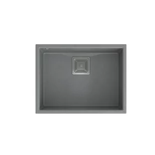 QUADRON Zlew DAVID 50 silver stone + syfon INOX - Zlewozmywaki - miniaturka - grafika 1