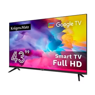 Telewizor Kruger&Matz KM0243FHD-SA 43" FHD Google TV - Telewizory - miniaturka - grafika 2