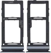 Części serwisowe do telefonów - SZUFLADKA TACKA KARTY SIM DO SAMSUNG A52s 5G CZARNY - miniaturka - grafika 1