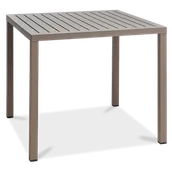 Stoły ogrodowe - Stół Nardi CUBE 80 Tortora - miniaturka - grafika 1
