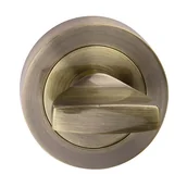 Klamki - Metal-Bud Rozeta okrągła WC patyna - miniaturka - grafika 1