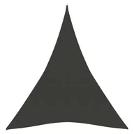 Parasole ogrodowe - vidaXL Żagiel przeciwsłoneczny, 160 g/m, antracytowy, 4x5x5 m, HDPE 311096 - miniaturka - grafika 1