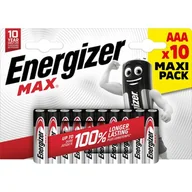 Baterie i akcesoria - Energizer 10x Bateria Max LR03 Aaa 1,5V - miniaturka - grafika 1