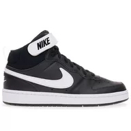 Buty sportowe damskie - Buty Nike Court Borough Mid 2 CD7782-010 - czarne - miniaturka - grafika 1