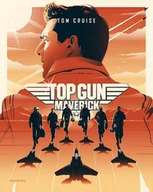 Podkładki pod mysz - PODKŁADKA POD MYSZ Z Nadrukiem 22x18 cm TOP GUN Maverick Tom Cruise Prezent - miniaturka - grafika 1