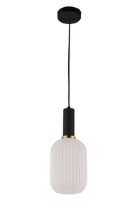 Lumina Deco Deco Rico lampa wisząca biała czarna LDP 1218 (WTBK) Deco LDP 1218 (WT+BK) - Lampy sufitowe - miniaturka - grafika 1