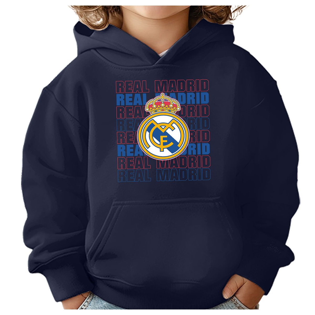 BLUZA DZIECIĘCA REAL MADRYT KLUB PIŁKARSKI 110-116 DLA DZIEWCZYNKI CHŁOPCA