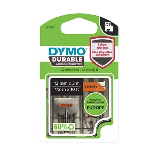 Dymo Taśma do nadruku 1978367 12 mm x 3 m Kolor taśmy pomarańczowy Kolor nadruku czarny - Etykiety do drukarek - miniaturka - grafika 2