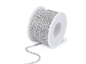 Pasmanteria - kufer-pasmanteria.pl Taśma biżuteryjna 2,9 mm ( 1 mb ) Srebrna 14C0-88745_20220331163727 - miniaturka - grafika 1