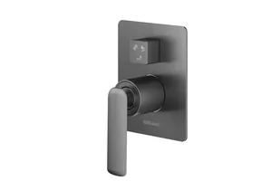 Kohlman Bateria wannowa podtynkowa Experience Gray QW211EG QW211EG - Baterie podtynkowe - miniaturka - grafika 1