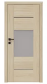 Drzwi wewnętrzne - Dre Drzwi Wewnętrzne Poziome Szyby Auri 5 Okleina Dąb Piaskowy - miniaturka - grafika 1
