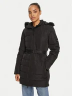Kurtki damskie - Calvin Klein Kurtka zimowa K20K207726 Czarny Regular Fit - miniaturka - grafika 1