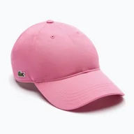 Czapki damskie - Czapka z daszkiem Lacoste RK0440 reseda pink - miniaturka - grafika 1
