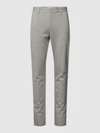Spodnie męskie - Spodnie do garnituru o kroju slim fit model ‘MARK’ - miniaturka - grafika 1