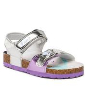 Buty dla dziewczynek - Sandały Frozen - AVO-SS22-113DFR Silver - miniaturka - grafika 1