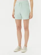 Spodenki damskie - Guess Szorty sportowe V2YD10 K7UW2 Zielony Regular Fit - miniaturka - grafika 1