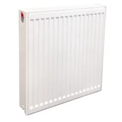 Grzejniki pokojowe - Grzejnik stalowy C22 60 x 60 cm biały - miniaturka - grafika 1