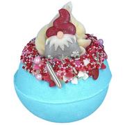 Kosmetyki do kąpieli - Bomb Cosmetics The Christmas Gonk Bath Blaster musująca kula do kąpieli 160g - miniaturka - grafika 1